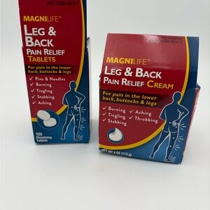 MagniLife Leg & Back Pain Relief bundle Cream